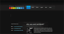 Desktop Screenshot of eventarchitectsinc.com