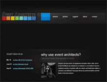 Tablet Screenshot of eventarchitectsinc.com